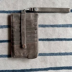 Hammitt Wristlet Wallet in Stone